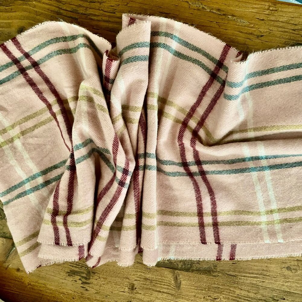 Cejon Pink with Fringe Scarf